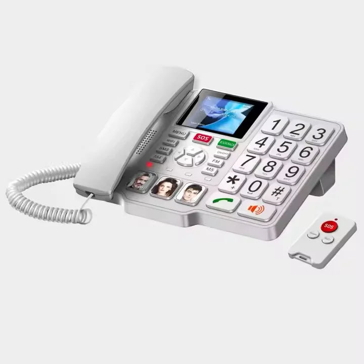 4G SOS Phone β Easy-Use Wireless Home Phone for Seniors